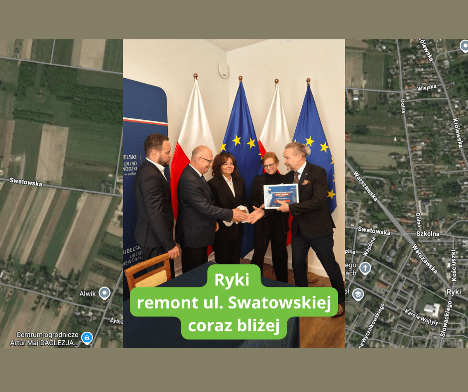 Rozbudowa ul. Swatowskiej w Rykach coraz bliżej