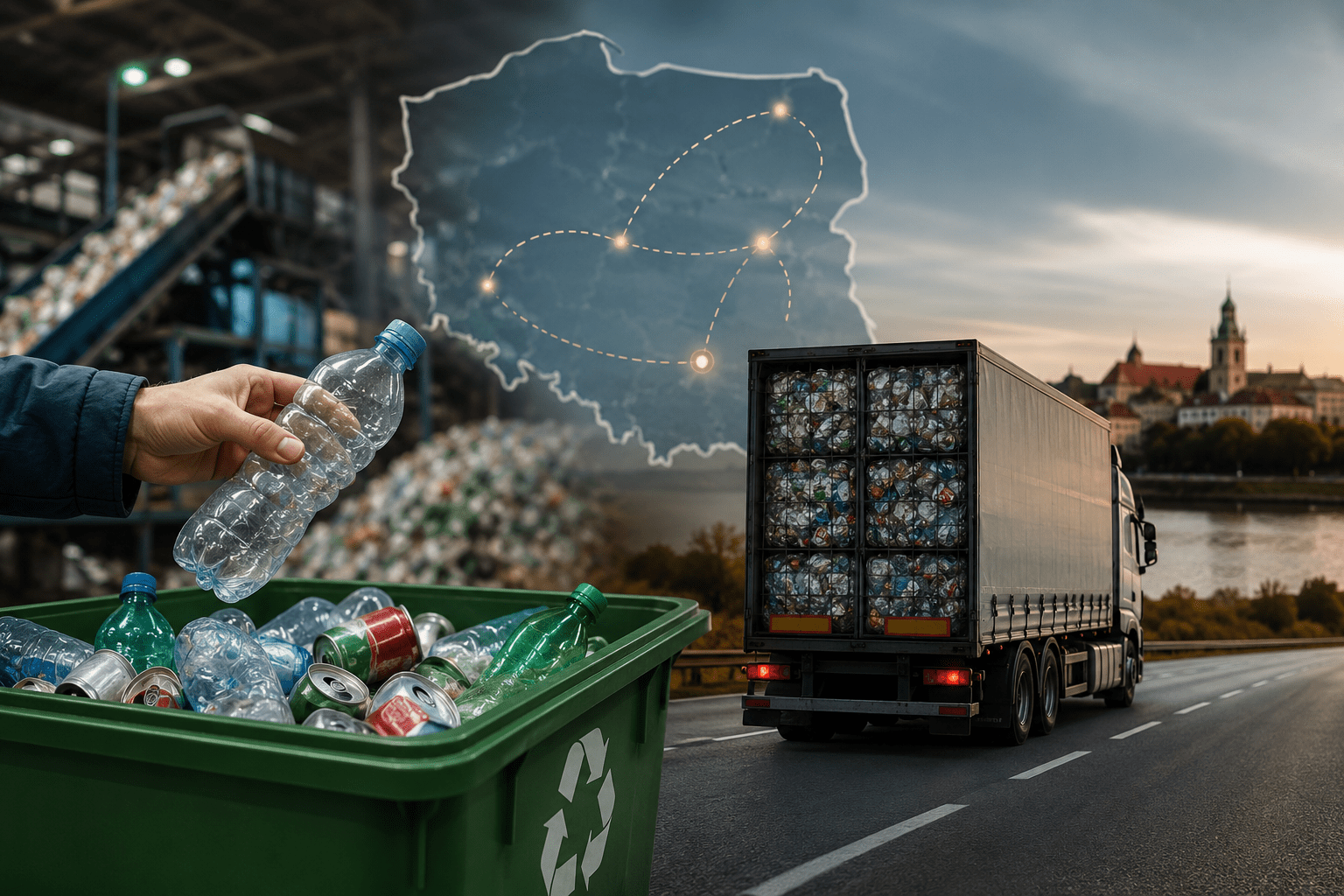 System kaucyjny w Polsce pod lupą. Opakowania z Lublina trafiają setki kilometrów dalej – kontrowersje wokół recyklingu