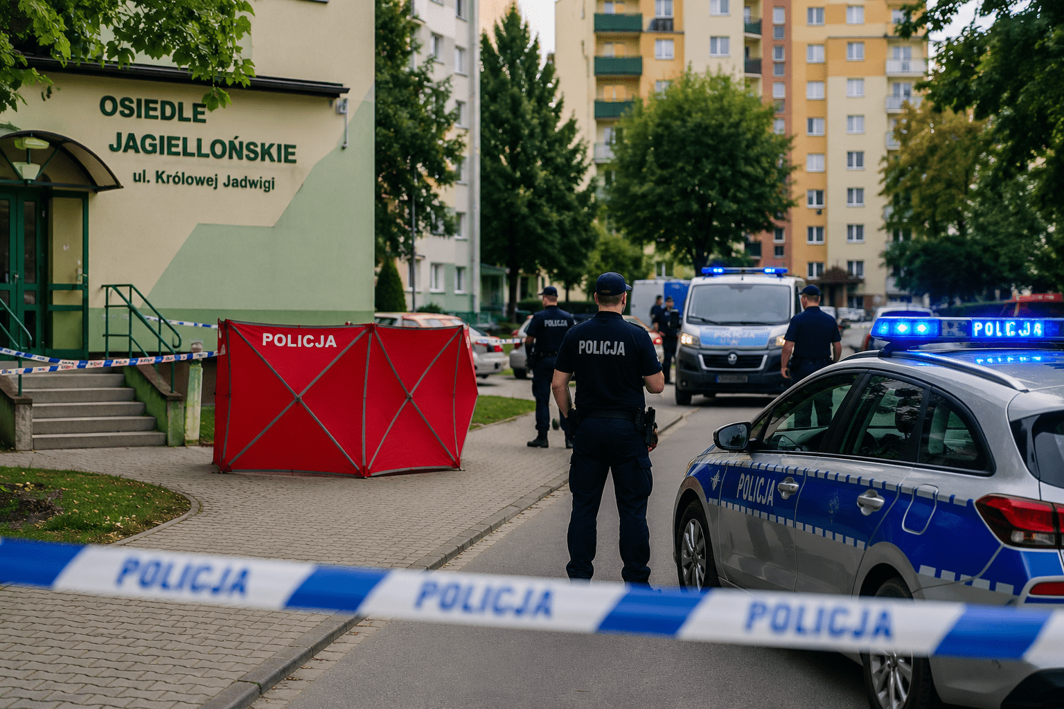 Śmiertelna strzelanina w Białej Podlaskiej. Trwa obława