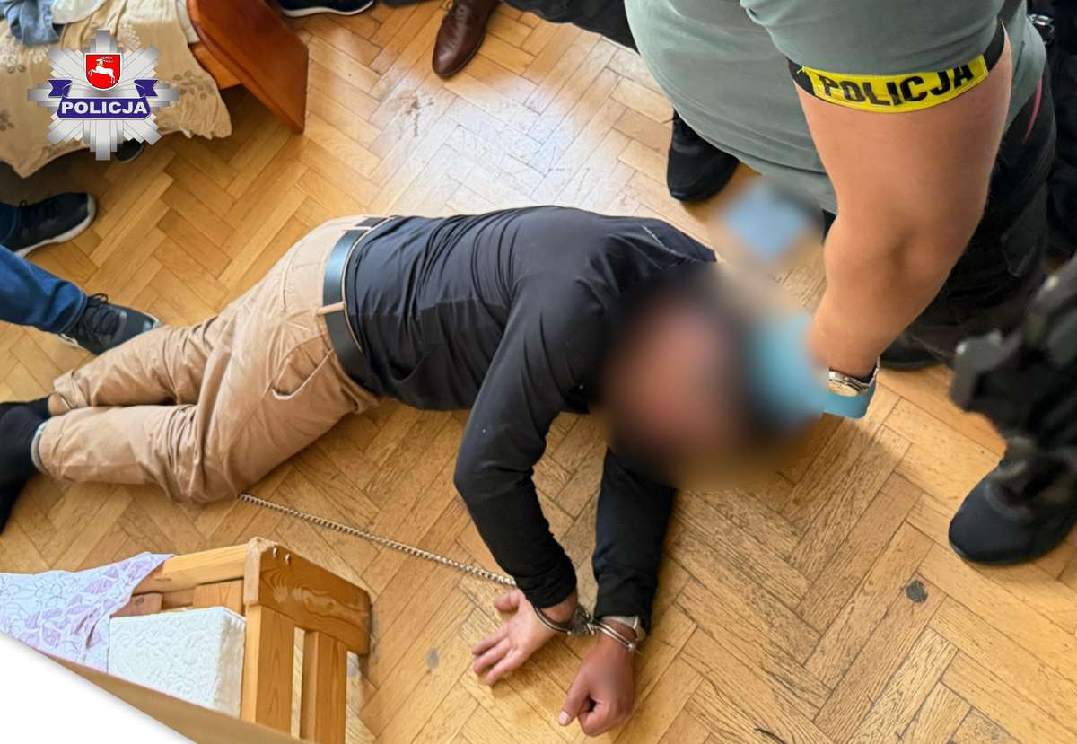Podejrzewany o zabójstwo obywatela Rosji zatrzymany pod Warszawą. Akcja z udziałem kontrterrorystów
