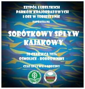 Sobótkowy spływ kajakowy nad Wieprzem