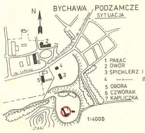 Historia ruin pałacu w Bychawie – o jego pracach konserwacyjnych pisaliśmy wczoraj