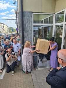 Stefan dołączył do Szlaku Lubelskich Koziołków. To już 16. figurka w Lublinie