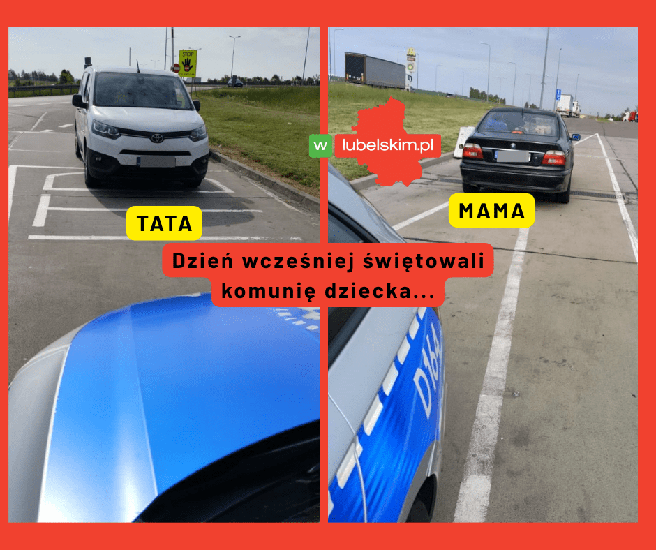 Małżeństwo zatrzymane „na podwójnym gazie” na MOP Markuszów