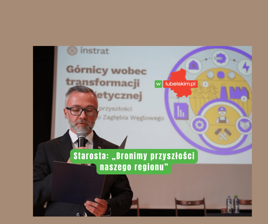 Przyszłość Bogdanki tematem debaty. Starosta Łukasz Reszka broni roli kopalni