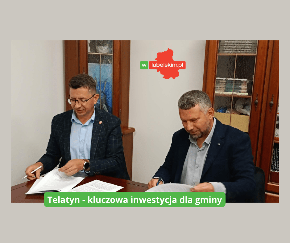 Telatyn inwestuje w wodociągi. Podpisano umowy na rozbudowę i modernizację sieci