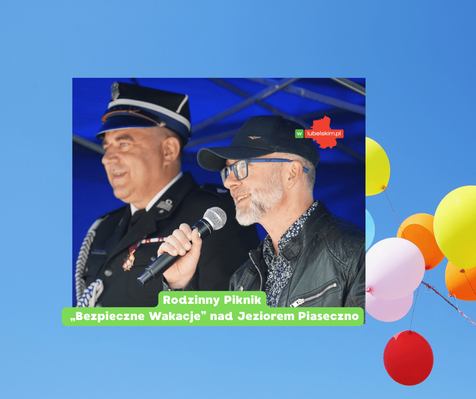 Tłumy nad Jeziorem Piaseczno. Piknik „Bezpieczne Wakacje” przyciągnął całe rodziny