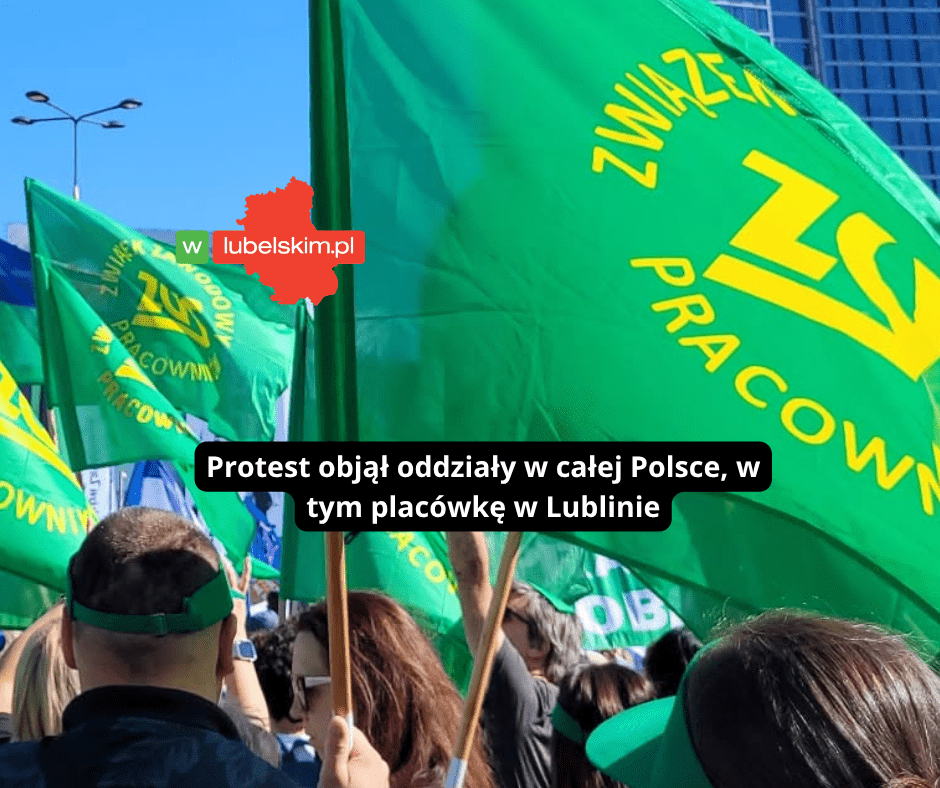 Pracownicy ZUS wyszli na ulice. Domagają się godnych podwyżek i rzeczywistego dialogu