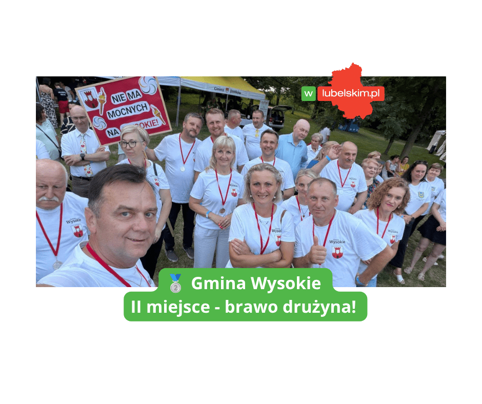 Sołtysi z Gminy Wysokie na podium. II miejsce podczas XIV Pikniku Sołtysów