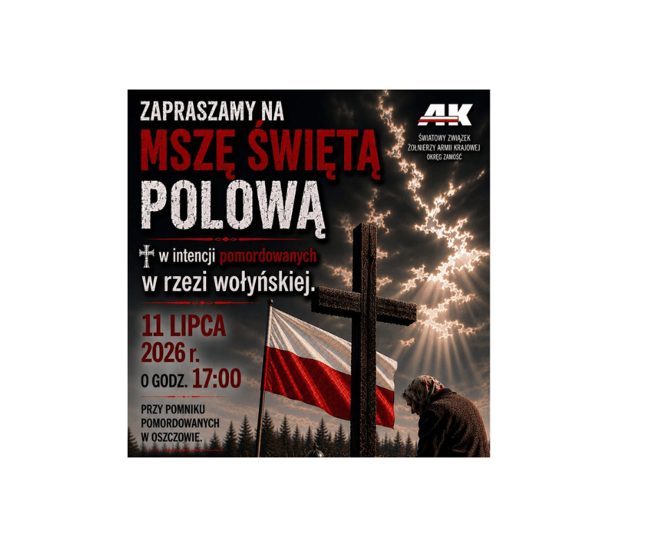 83. rocznica Rzezi Wołyńskiej. Obchody w Oszczowie