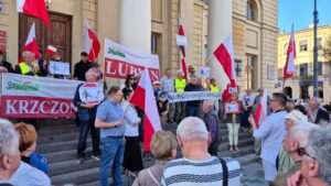 Akcja poparcia dla ROG w Lublinie