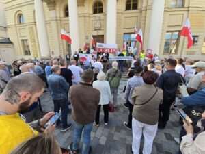 Akcja poparcia dla ROG w Lublinie