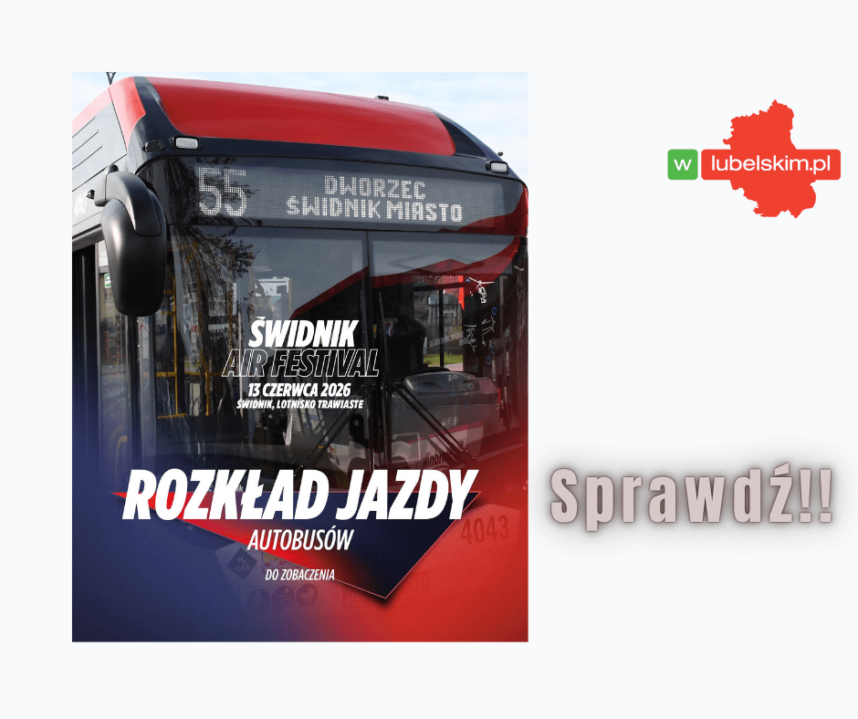 Specjalne autobusy na Świdnik Air Festiwal 2026