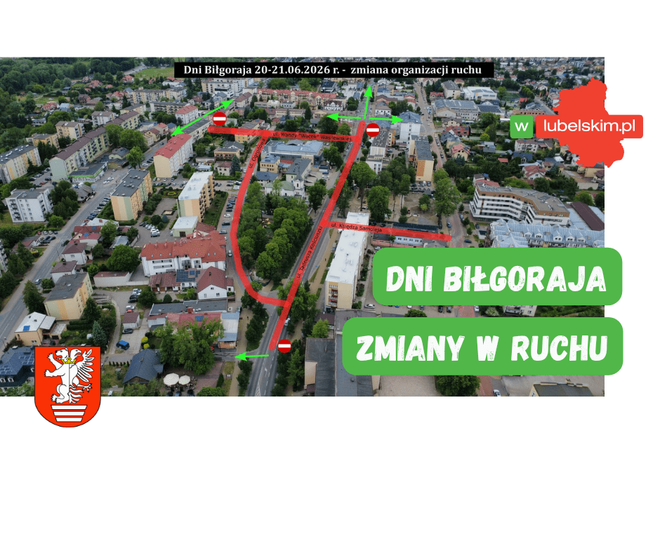 Dni Biłgoraja 2026 – program i zmiany w ruchu