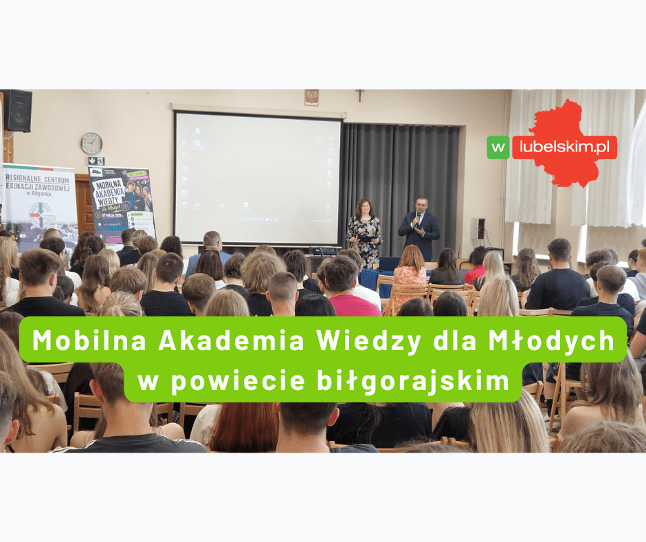 Mobilna Akademia Wiedzy dla Młodych odwiedziła szkoły