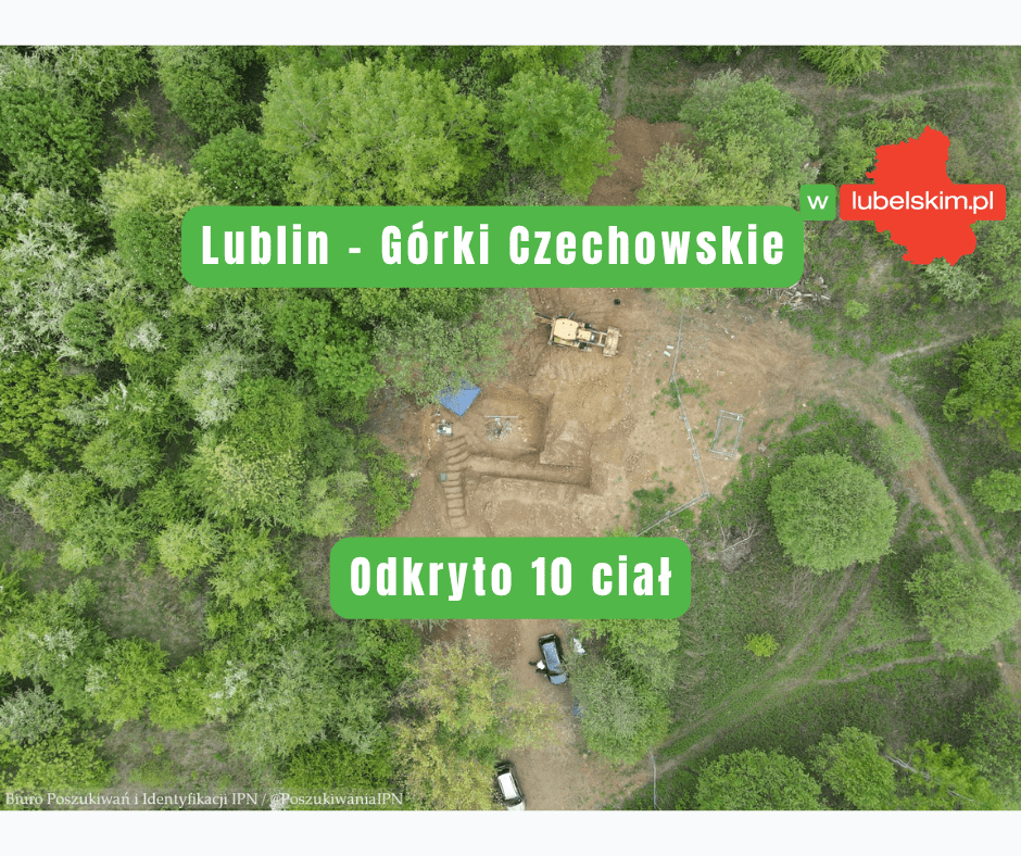 IPN odkrył kolejną mogiłę na Górkach Czechowskich