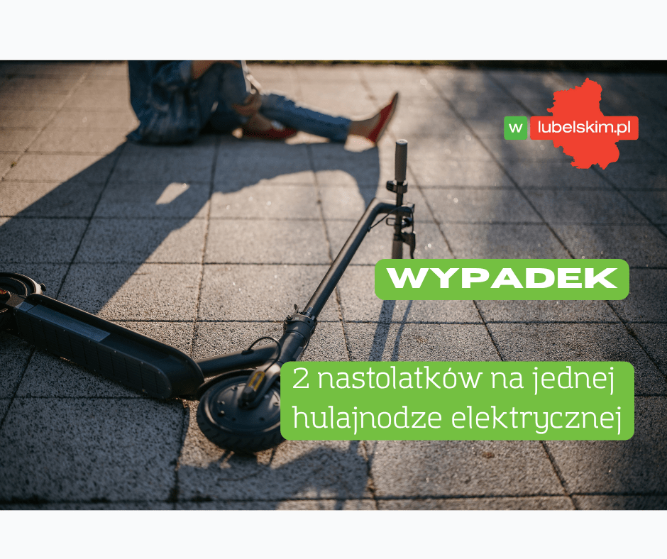 Wypadek hulajnogi w Rudach. Dwóch 14-latków rannych