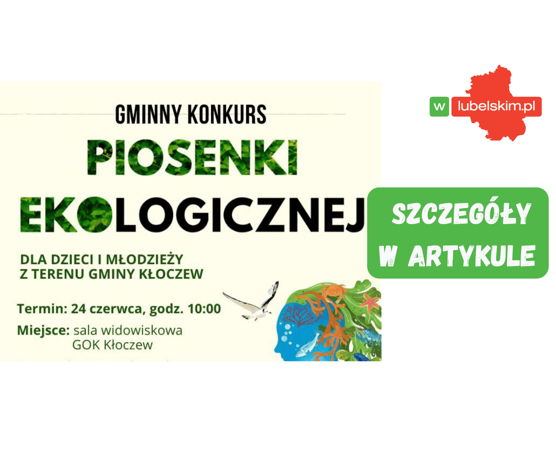Gminny Konkurs Piosenki Ekologicznej w Kłoczewie