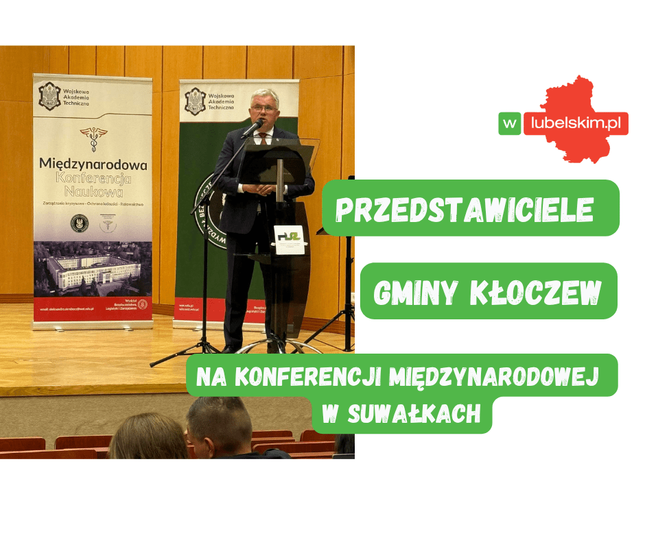 Gmina Kłoczew na konferencji o bezpieczeństwie mieszkańców
