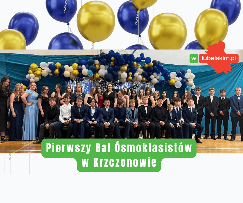 Pierwszy Bal Ósmoklasisty w Krzczonowie
