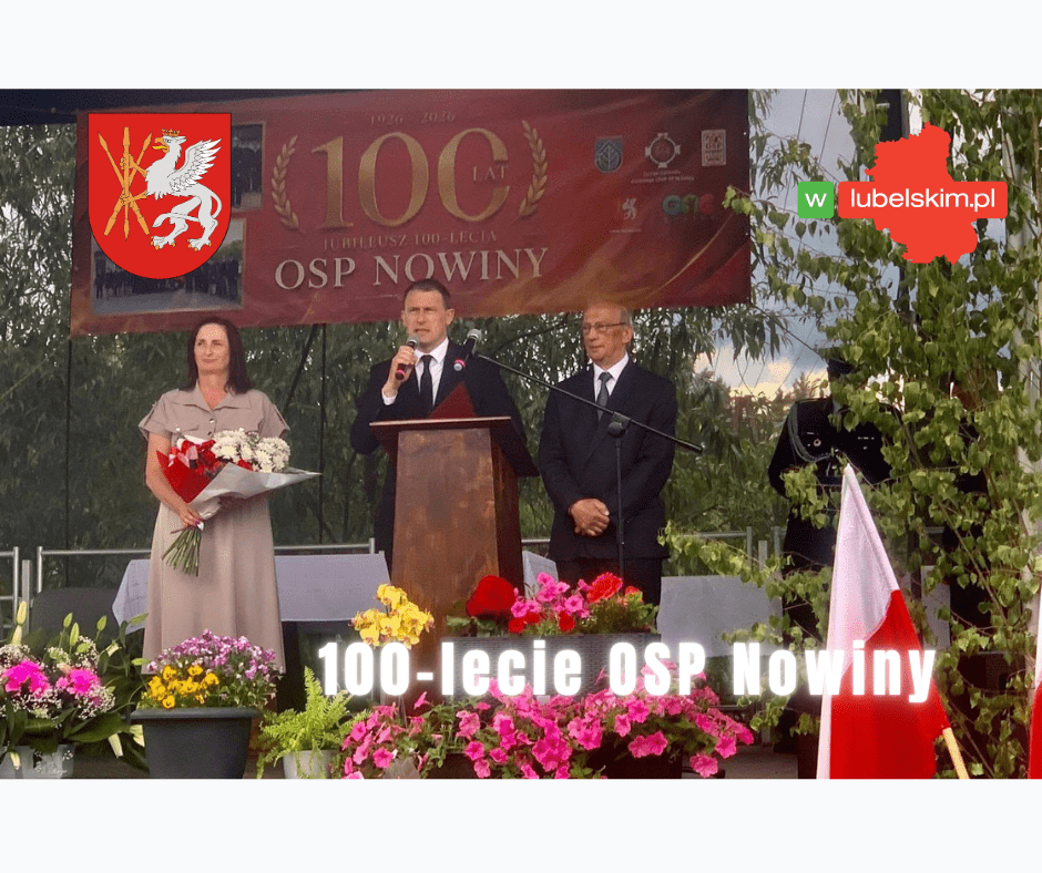 100-lecie OSP Nowiny. Wyjątkowy jubileusz strażaków