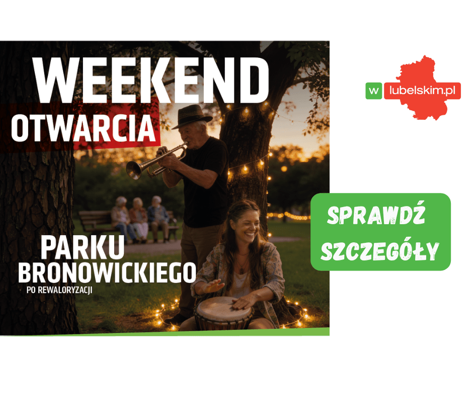 Rewaloryzacja Parku Bronowickiego w Lublinie zakończona. Wielkie otwarcie już 26 czerwca