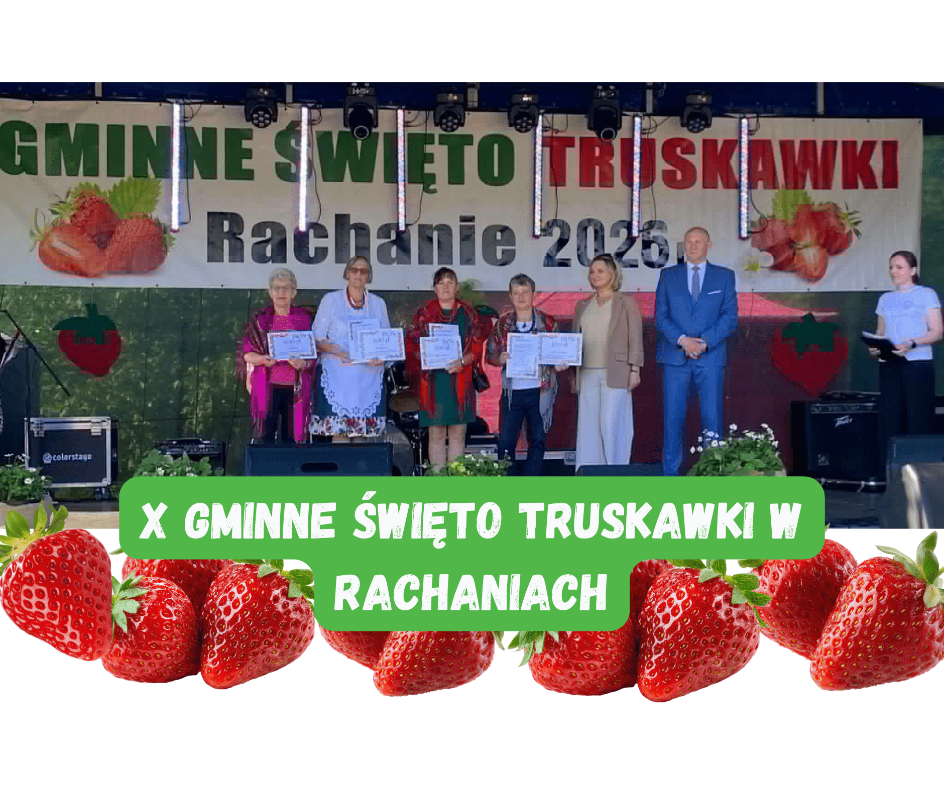 Święto Truskawki w Rachaniach – jubileusz pełen atrakcji