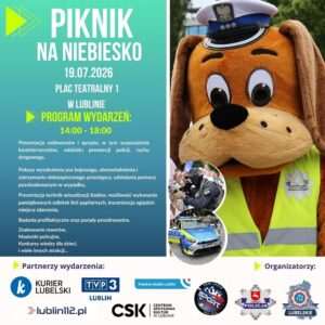 Piknik Na Niebiesko w Lublinie. Rodzinne atrakcje 19 lipca