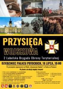 Przysięga i piknik – 2 Lubelska Brygada OT zaprasza do Radzynia Podlaskiego