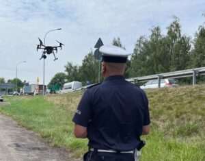 Policyjny dron nad drogami. Posypały się mandaty