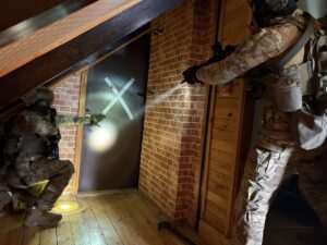 Kontrterroryści z Lublina trenowali w budynkach do rozbiórki