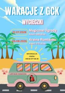 Wakacje z GCK – bezpłatne zajęcia dla dzieci w gminie Krasnystaw