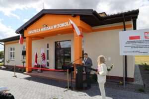 Nowa świetlica w Sokoli (gm. Kłoczew) oficjalnie otwarta