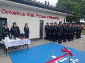 Nowa remiza OSP Wierszczyca oficjalnie otwarta
