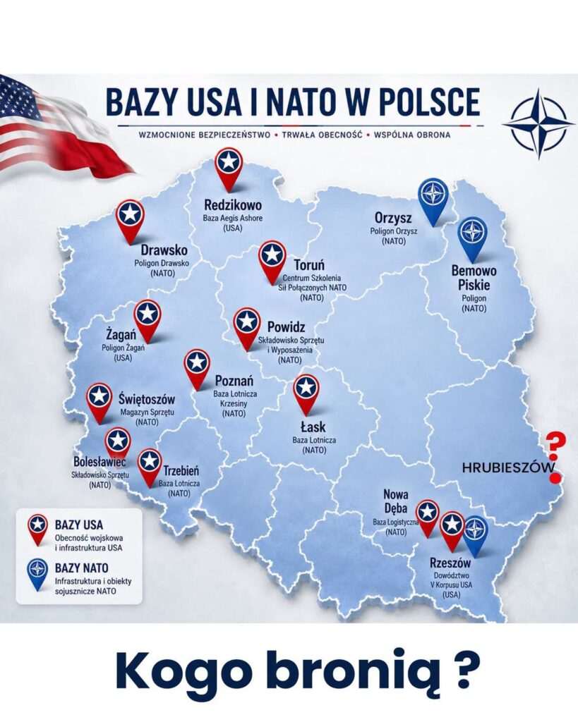Wojska USA w Hrubieszowie? Miasto chce być częścią planów NATO