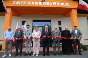 Nowa świetlica w Sokoli (gm. Kłoczew) oficjalnie otwarta