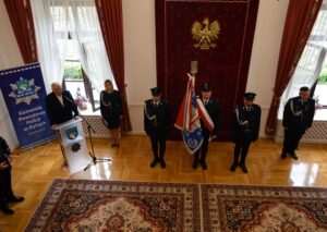Święto Policji w Rykach. Awanse i podziękowania za służbę