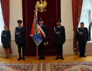 Święto Policji w Rykach. Awanse i podziękowania za służbę