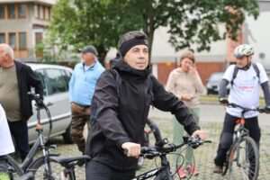 Ponad 80 rowerzystów pojechało do Domostawy. Uczcili pamięć Ofiar Wołynia