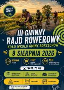 III Rajd Rowerowy w Borzechowie. Ruszyły zapisy