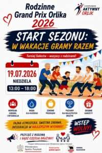 Rodzinne Grand Prix Orlika 2026 w Kłoczewie już 19 lipca