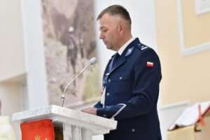 Święto Policji w Łęcznej. Podziękowano funkcjonariuszom