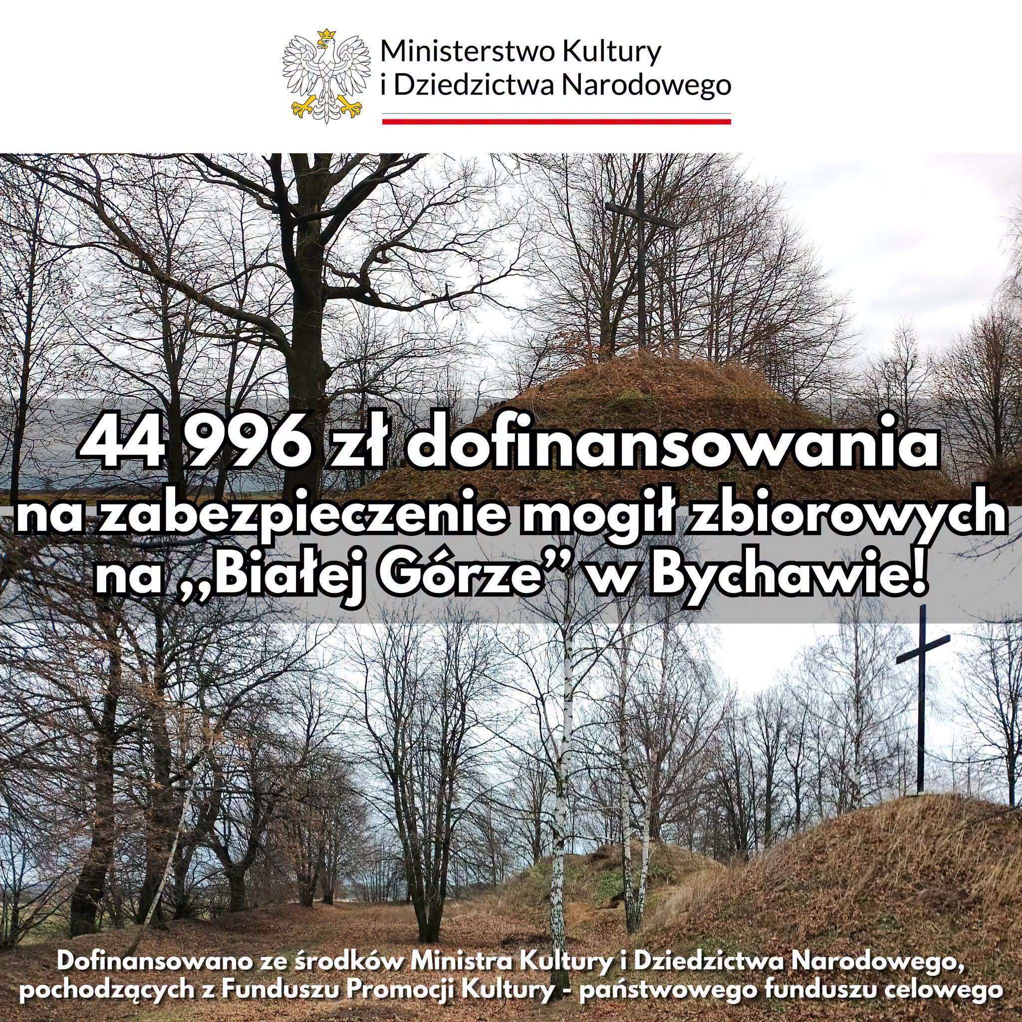 Bychawa z dotacją na mogiły zbiorowe z I wojny światowej
