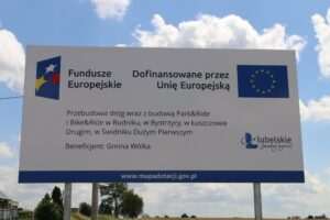 Przebudowa dróg w Łuszczowie Drugim nabiera tempa