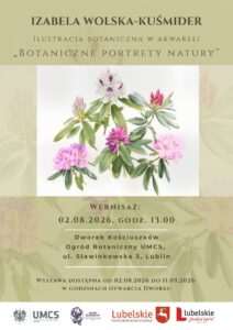Plener akwarelowy w Ogrodzie Botanicznym UMCS w Lublinie