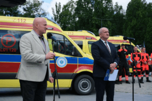 Trzy nowe ambulanse trafiły do pogotowia w Lublinie