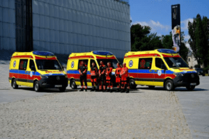 Trzy nowe ambulanse trafiły do pogotowia w Lublinie