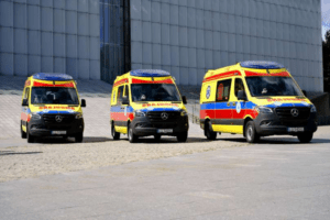 Trzy nowe ambulanse trafiły do pogotowia w Lublinie