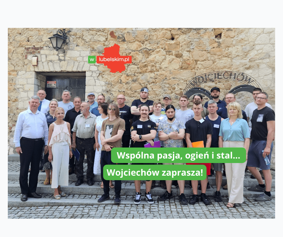 Ogień, stal i młoty w ruchu. Ruszyły warsztaty kowalskie w Wojciechowie