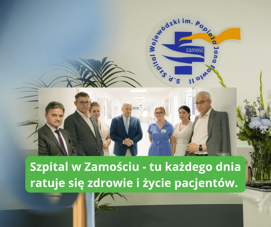 Ponad 80 mln zł dla szpitala w Zamościu. Pacjenci zyskają więcej